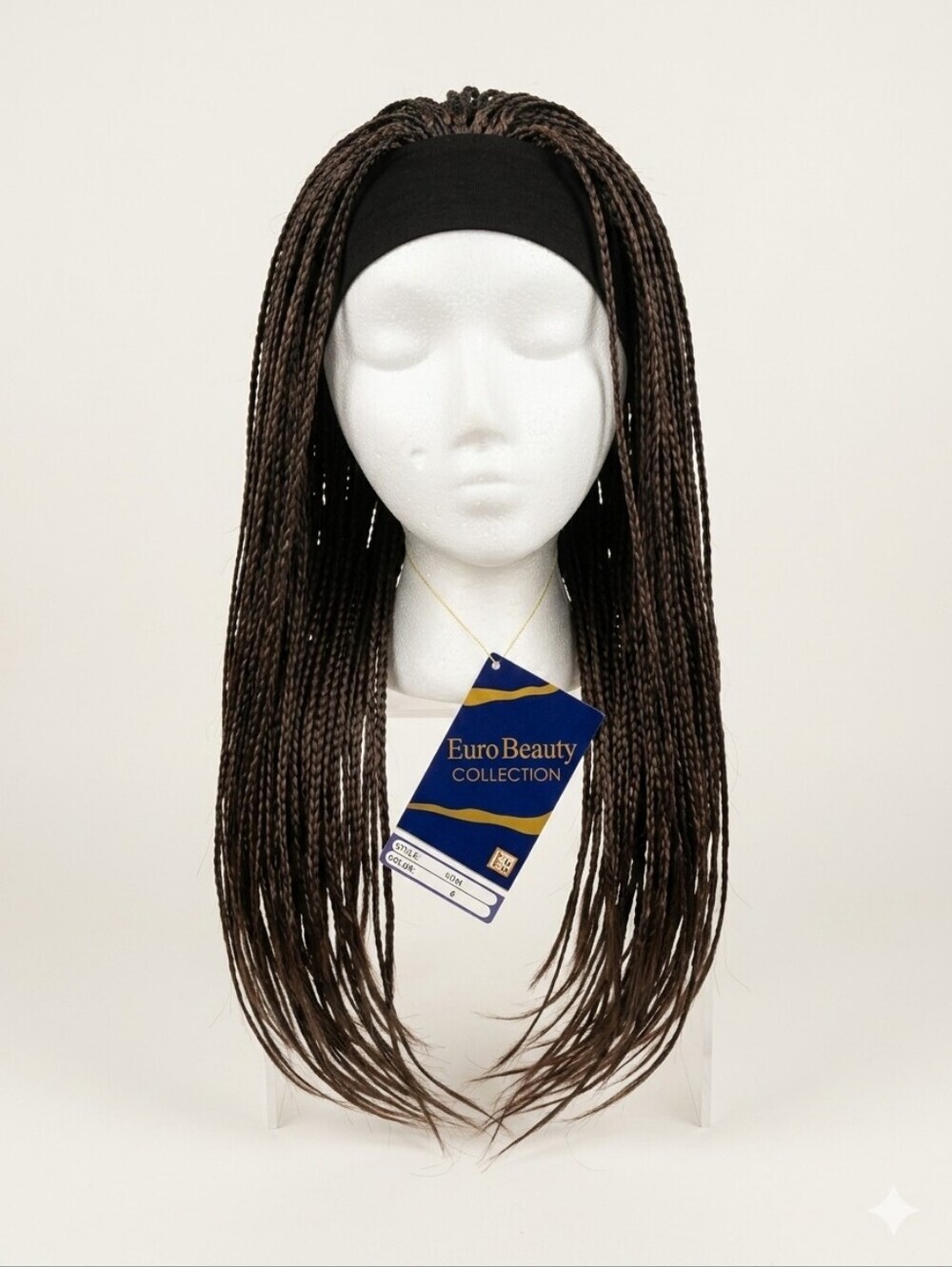 : Euro Beauty Collection Braided Headband Wig